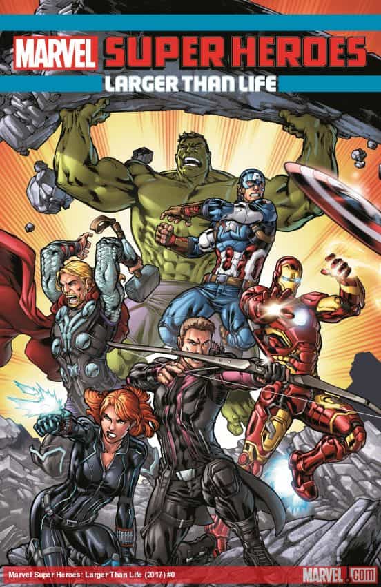 Marvel Super Heroes: Larger Than Life (Trade Paperback) thumbnail