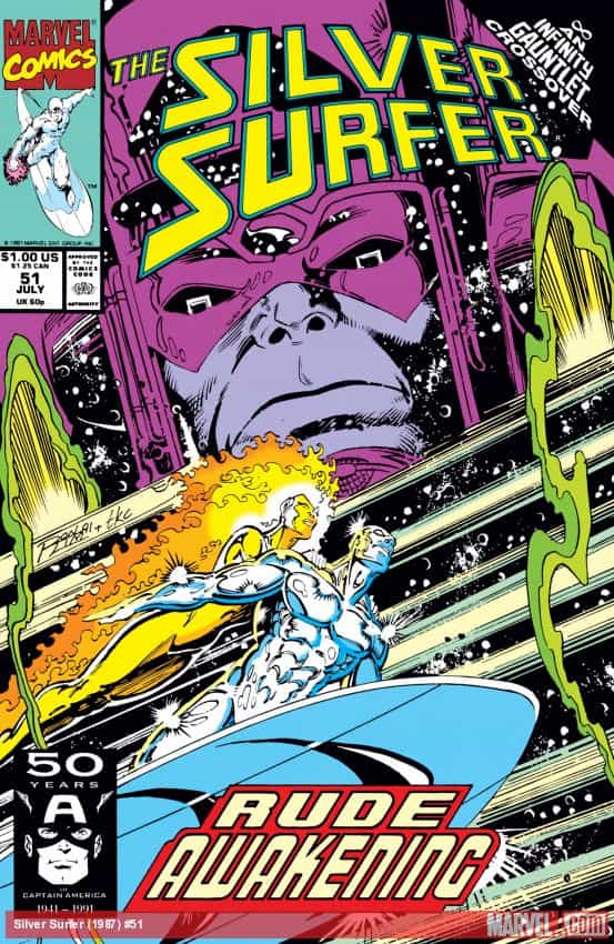 Silver Surfer (1987) #51 thumbnail