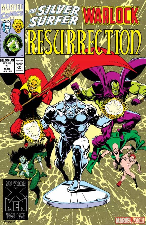 Silver Surfer/Warlock: Resurrection (1993) #1 thumbnail