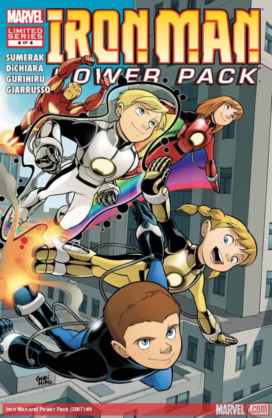 Iron Man and Power Pack (2007) #4 thumbnail