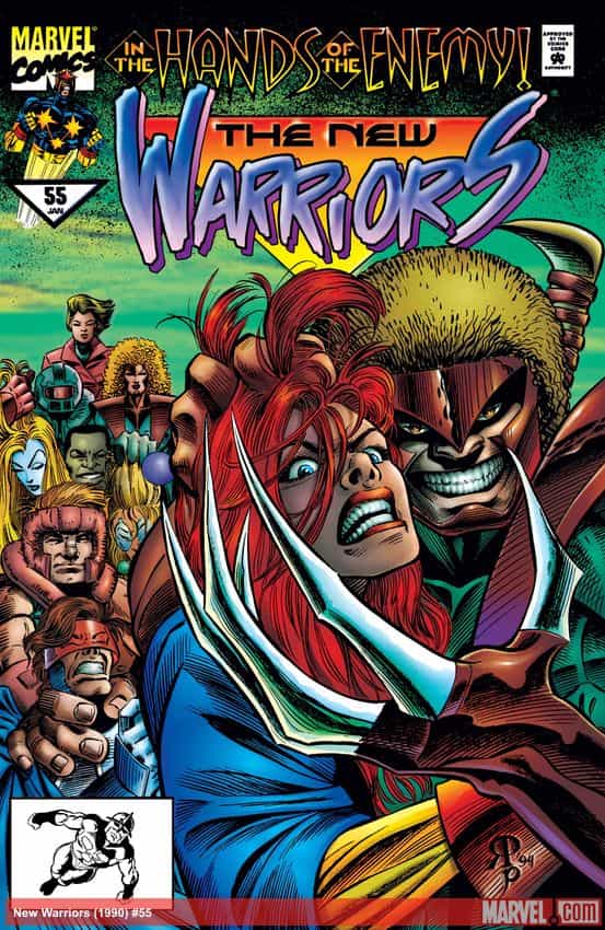 New Warriors (1990) #55 thumbnail