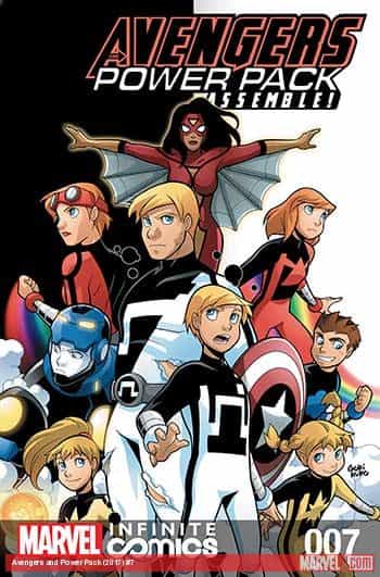 Avengers and Power Pack (2017) #7 thumbnail