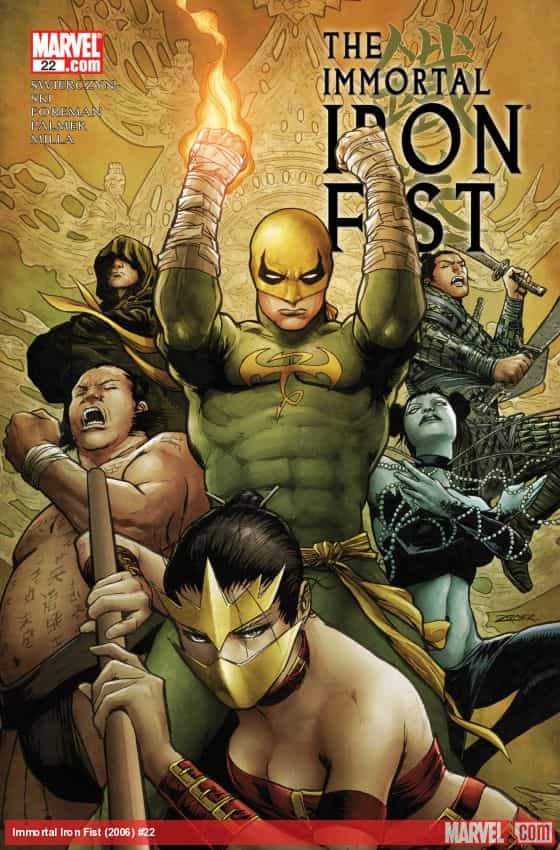 The Immortal Iron Fist (2006) #22 thumbnail