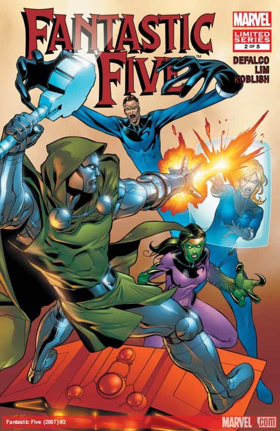 Fantastic Five (2007) #2 thumbnail