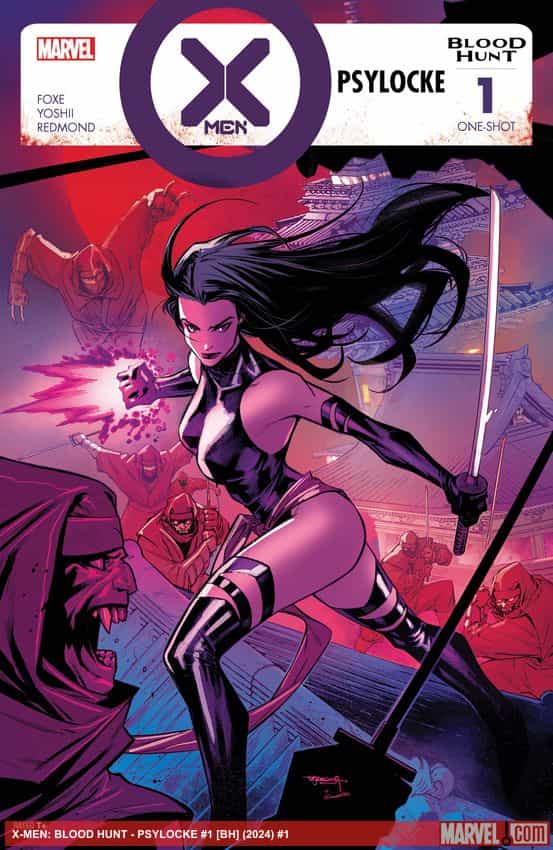 X-MEN: BLOOD HUNT - PSYLOCKE (2024) #1 thumbnail