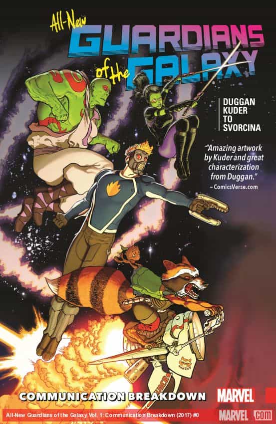 ALL-NEW GUARDIANS OF THE GALAXY VOL. 1: COMMUNICATION BREAKDOWN TPB (Trade Paperback) thumbnail