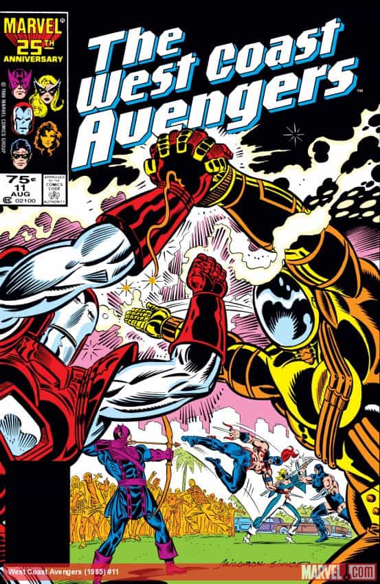 West Coast Avengers (1985) #11 thumbnail