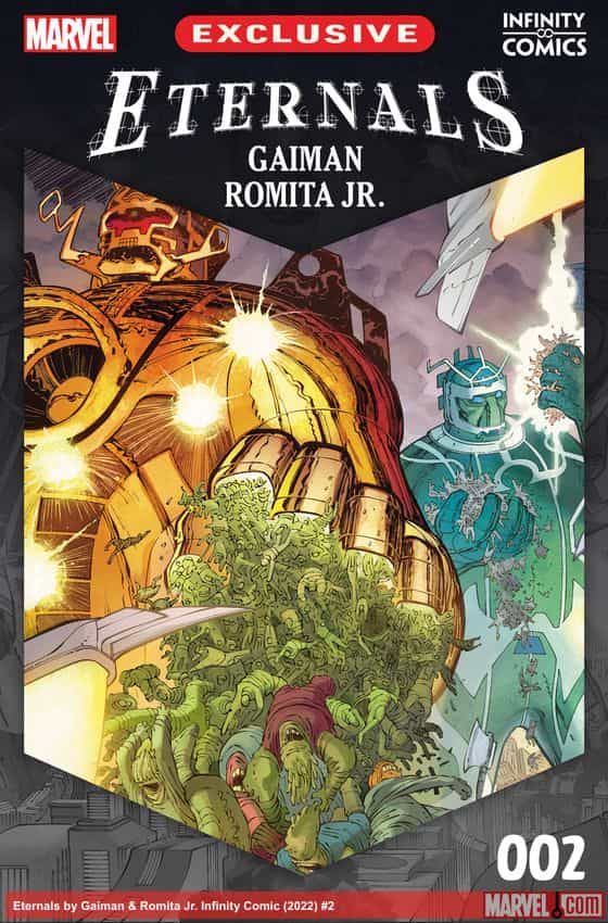 Eternals by Gaiman & Romita Jr. Infinity Comic (2022) #2 thumbnail