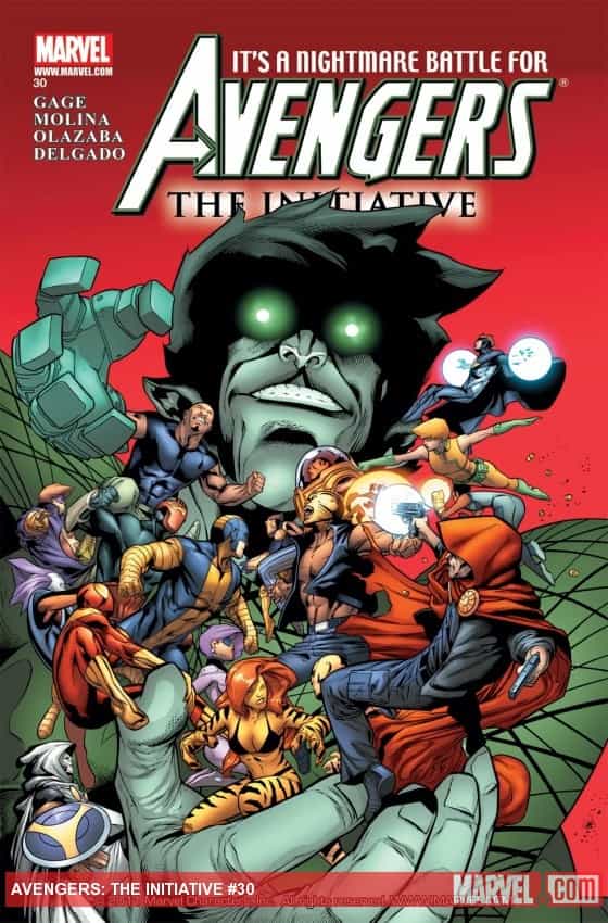 Avengers: The Initiative (2007) #30 thumbnail