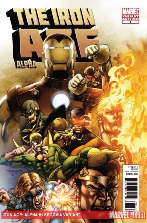 Iron Age: Alpha (2010) #1 (Segovia Variant) thumbnail