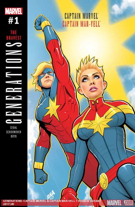 Generations: Captain Marvel & Captain Mar-Vell (2017) #1 thumbnail