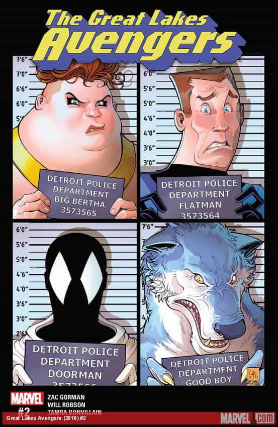 Great Lakes Avengers (2016) #2 thumbnail