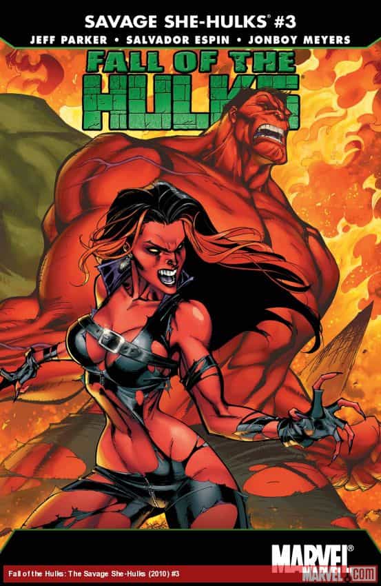 Fall of the Hulks: The Savage She-Hulks (2010) #3 thumbnail