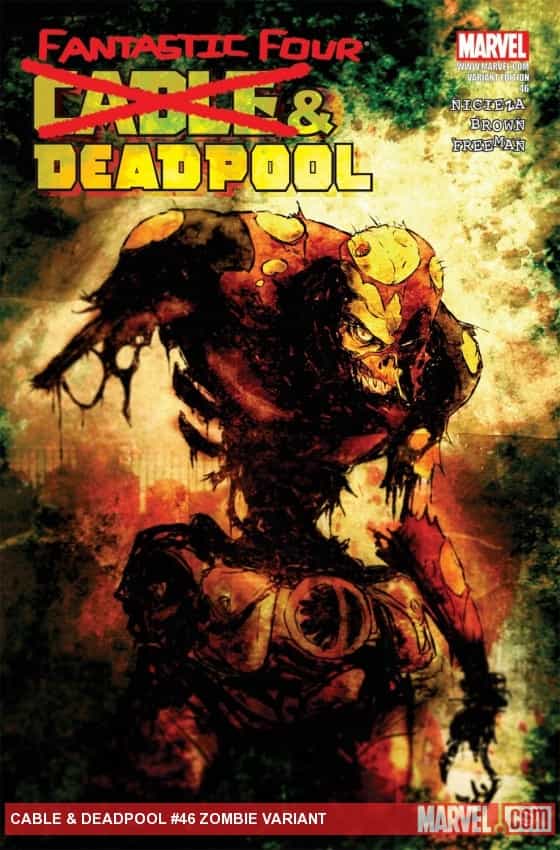 Cable & Deadpool (2004) #46 (Zombie Variant) thumbnail