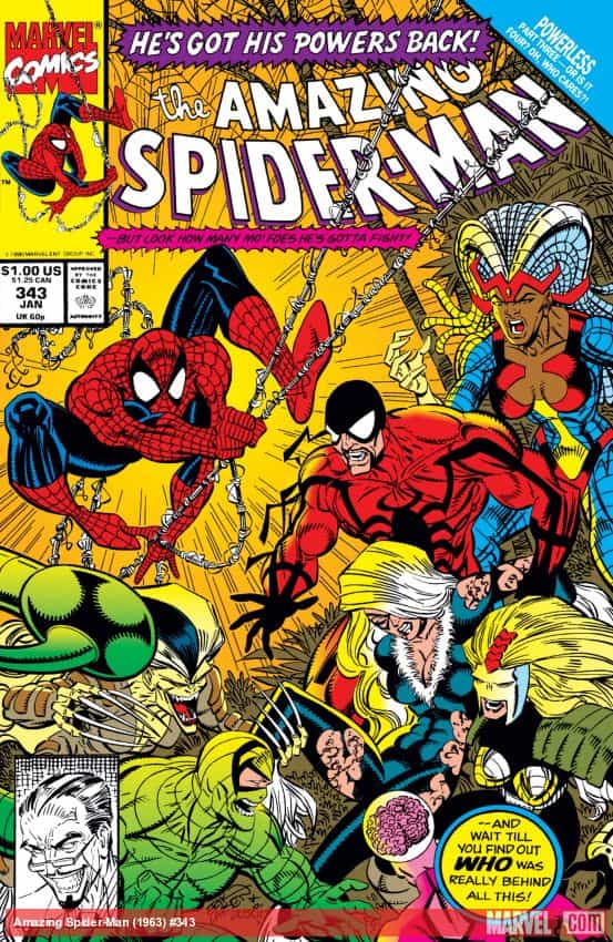 The Amazing Spider-Man (1963) #343 thumbnail