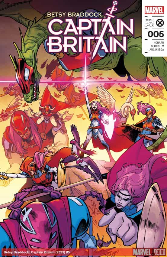 Betsy Braddock: Captain Britain (2023) #5 thumbnail