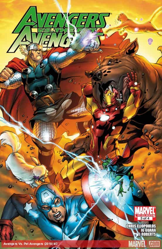 Avengers Vs. Pet Avengers (2010) #3 thumbnail