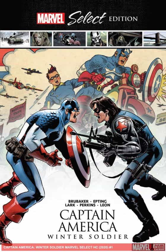 Captain America: Winter Soldier Marvel Select (Hardcover) thumbnail