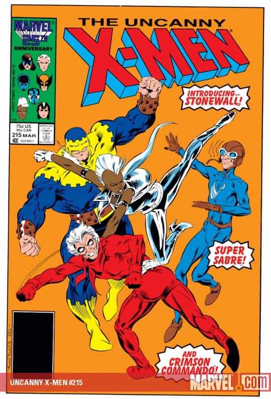 Uncanny X-Men (1981) #215 thumbnail