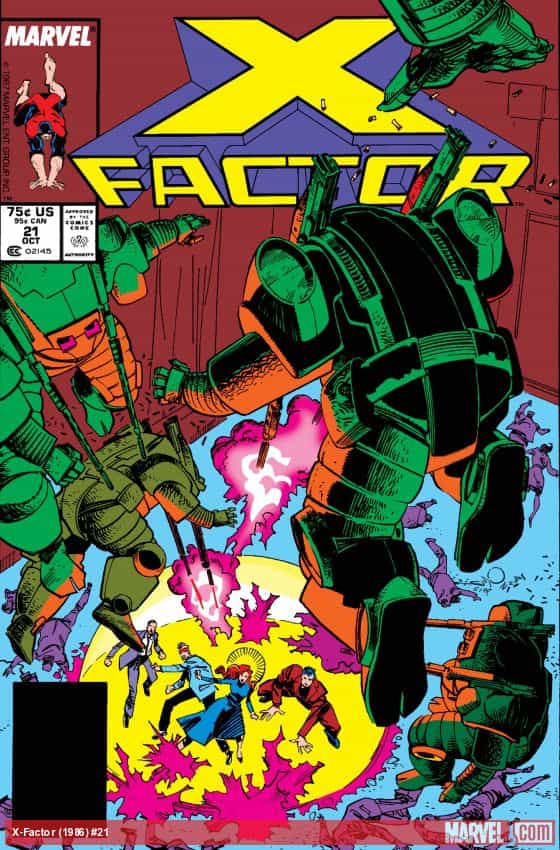 X-Factor (1986) #21 thumbnail