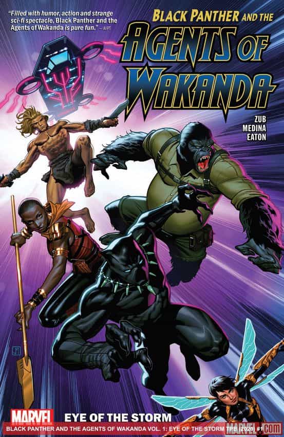 Black Panther And The Agents Of Wakanda Vol. 1: Eye Of The Storm (Trade Paperback) thumbnail