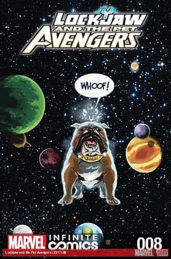 Lockjaw and the Pet Avengers (2017) #8 thumbnail