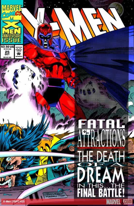 X-Men (1991) #25 thumbnail