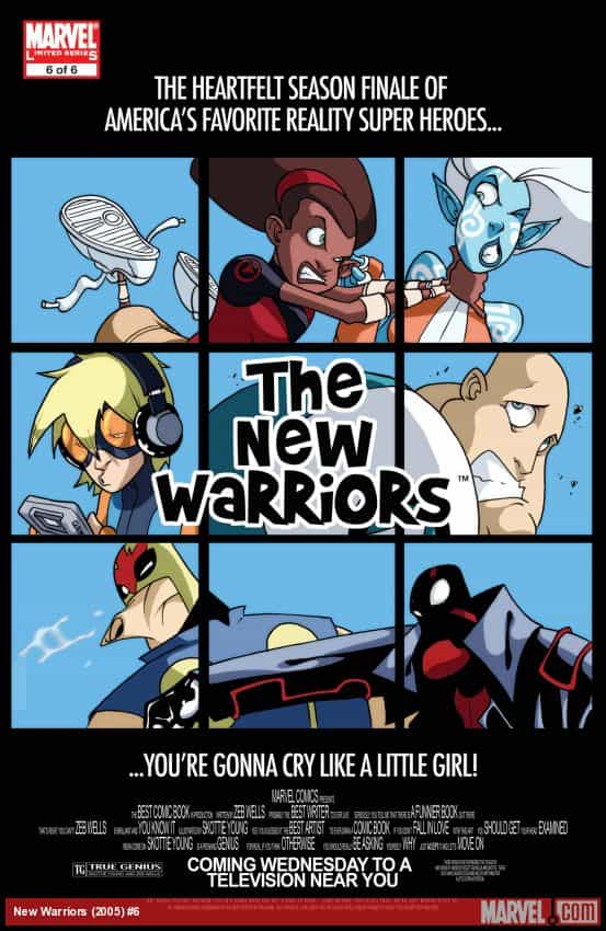 New Warriors (2005) #6 thumbnail