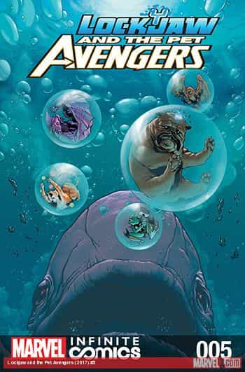 Lockjaw and the Pet Avengers (2017) #5 thumbnail