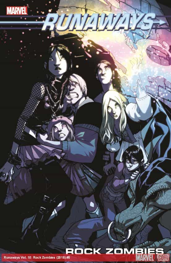 Runaways Vol. 10: Rock Zombies (Trade Paperback) thumbnail