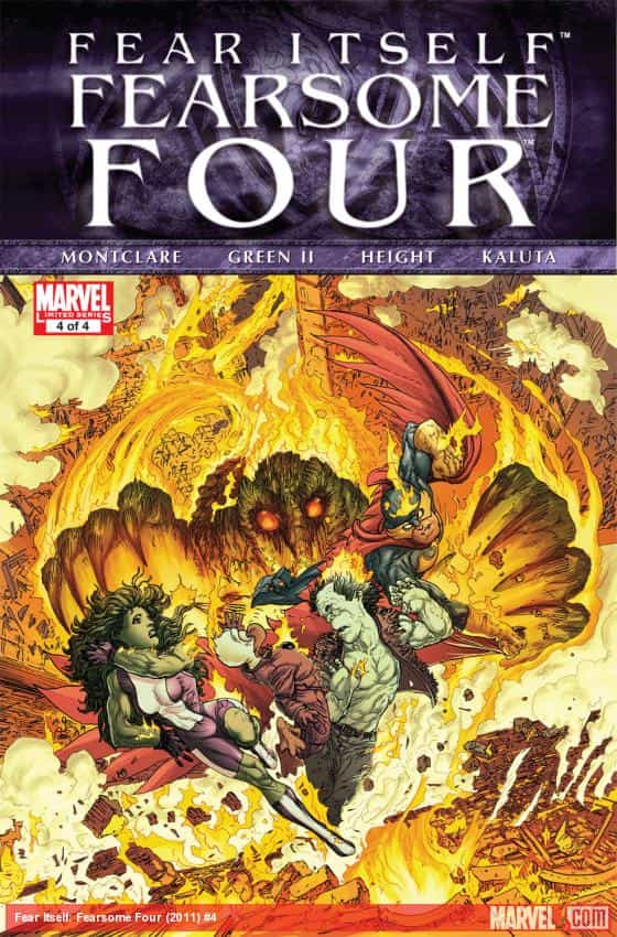 Fear Itself: Fearsome Four (2011) #4 thumbnail