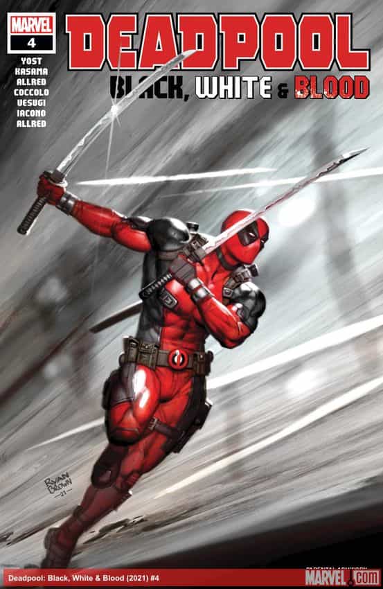 Deadpool: Black, White & Blood (2021) #4 thumbnail