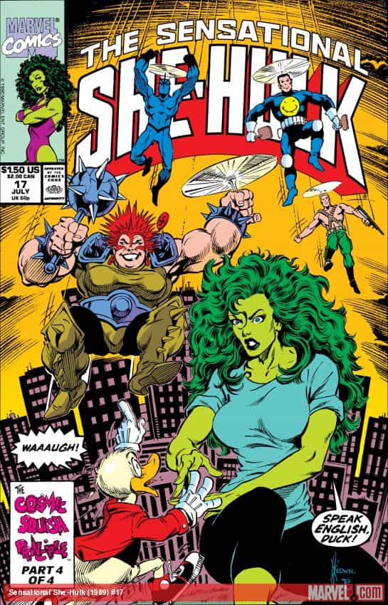 Sensational She-Hulk (1989) #17 thumbnail